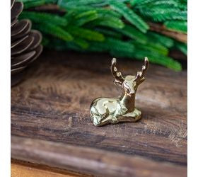 GOLD DEER PLACE CARD HOLDER