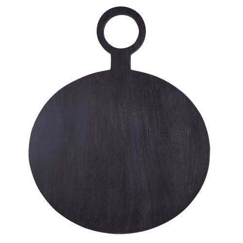 BLACK MANGO ROUND CUTTING BOARD