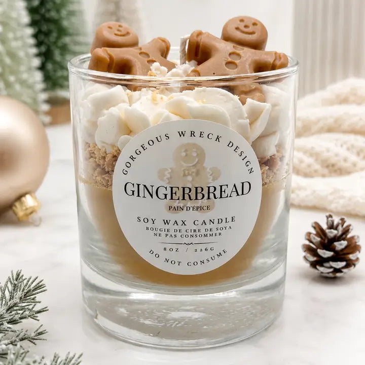 GINGERBREAD DESSERT CANDLE