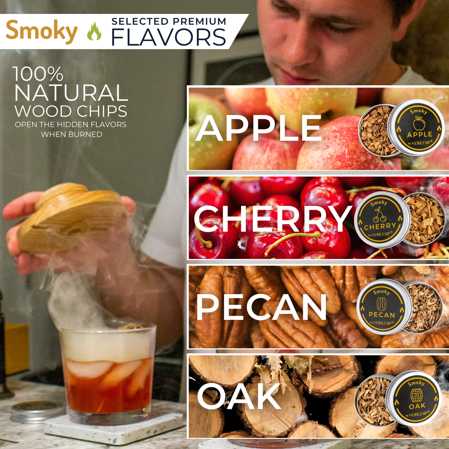 COCKTAIL SMOKER KIT