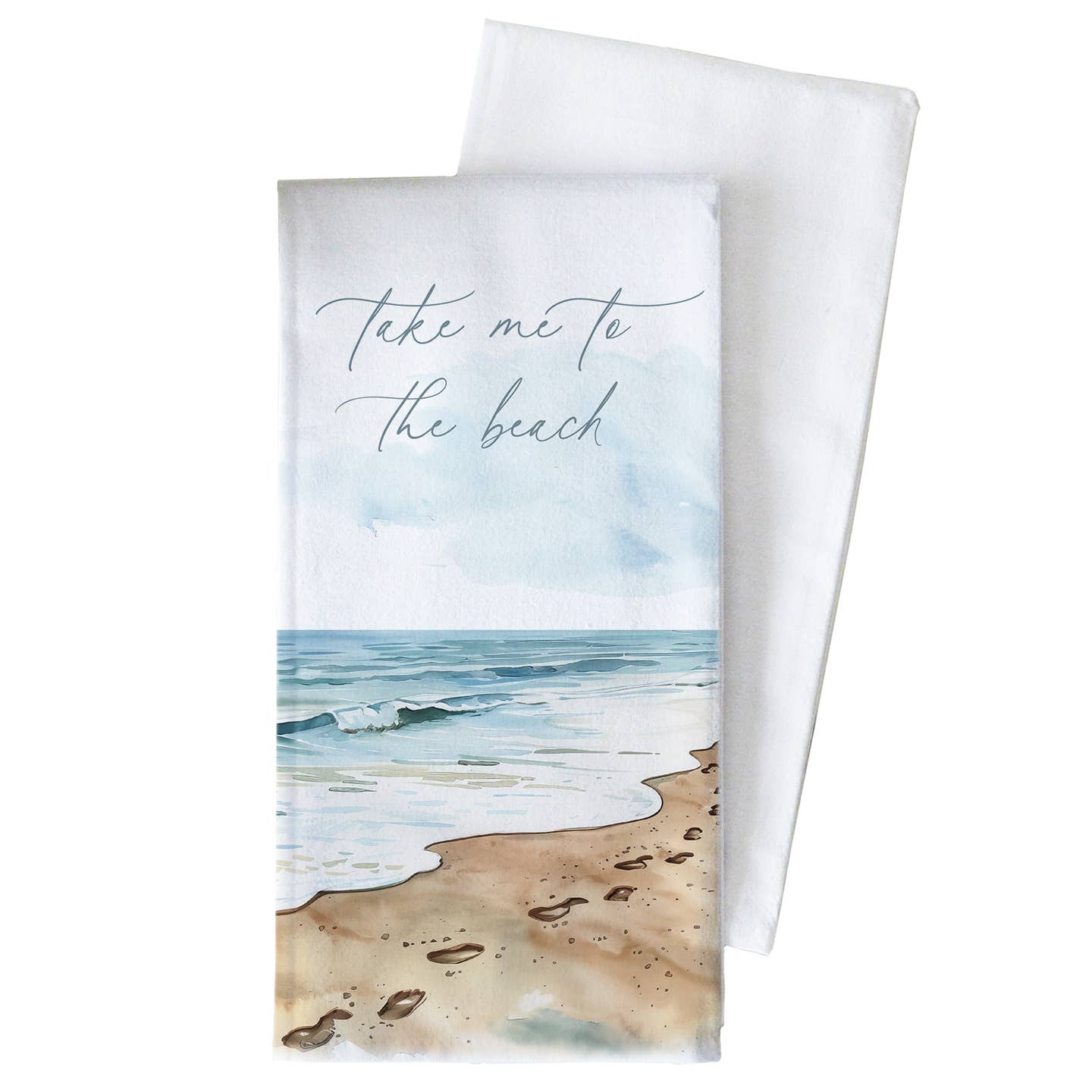 THE BEACH TEA TOWEL