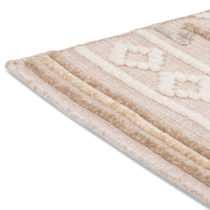 NYLA BEIGE WASHABLE RUG NYL-3005