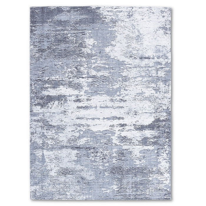 SPARX DISTRESSED GREY WASHABLE RUG PPL-1079GRI