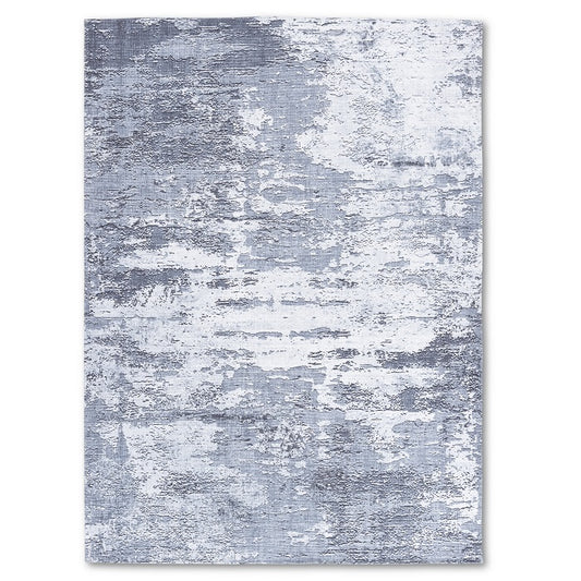 SPARX DISTRESSED GREY WASHABLE RUG PPL-1079GRI
