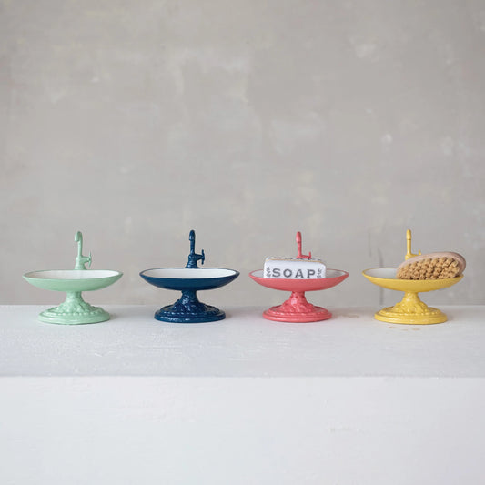 CAST IRON SINK SHAPED HOLDERS