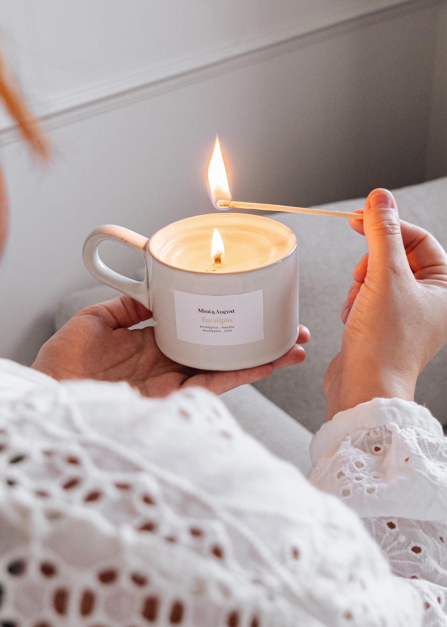 EUCALIPTO - REUSABLE CANDLE