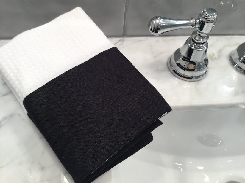 SPA WAFFLE HAND TOWEL S/2