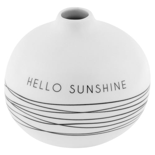 HELLO SUNSHINE BUD VASE