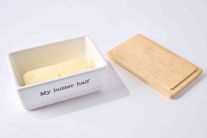 MY BUTTER HALF BUTTER DISH