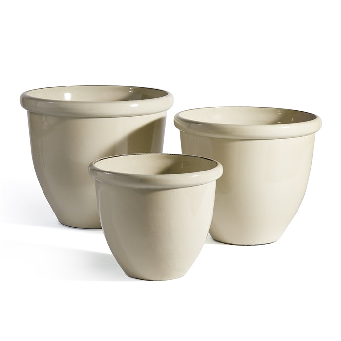GLAZE GARDEN POTS