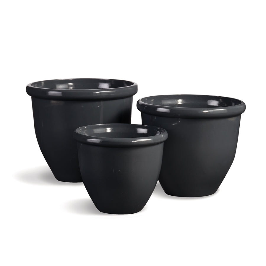 GLAZE GARDEN POTS