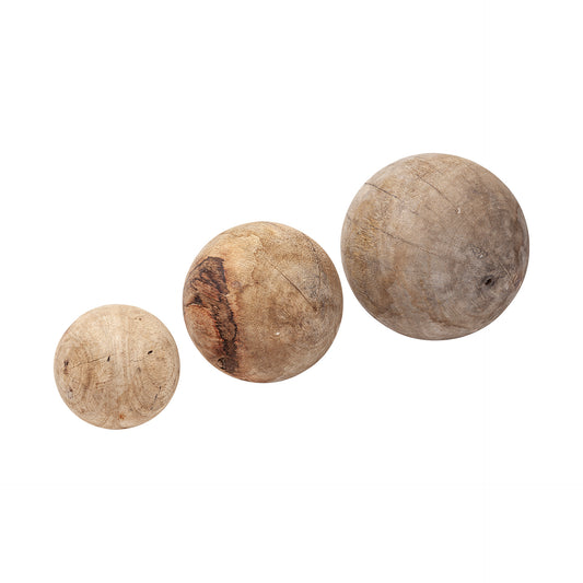 NATURAL WOOD SPHERES