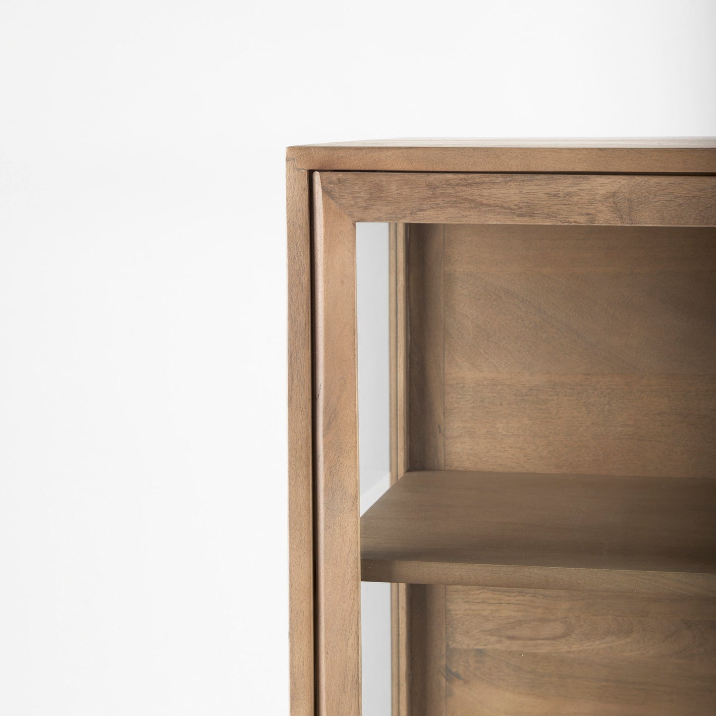 ARELIUS GLASS DOOR DISPLAY CABINET