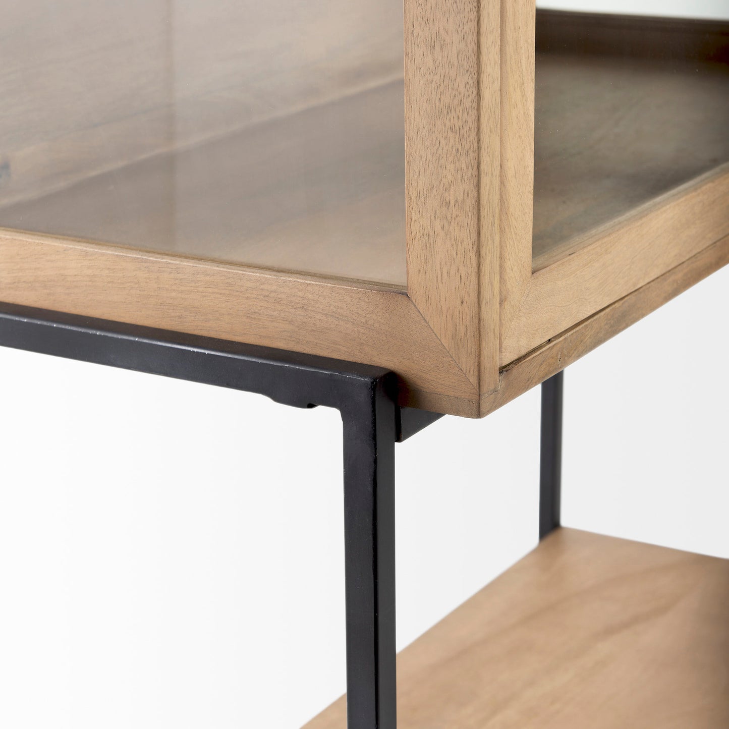 ARELIUS GLASS DOOR DISPLAY CABINET