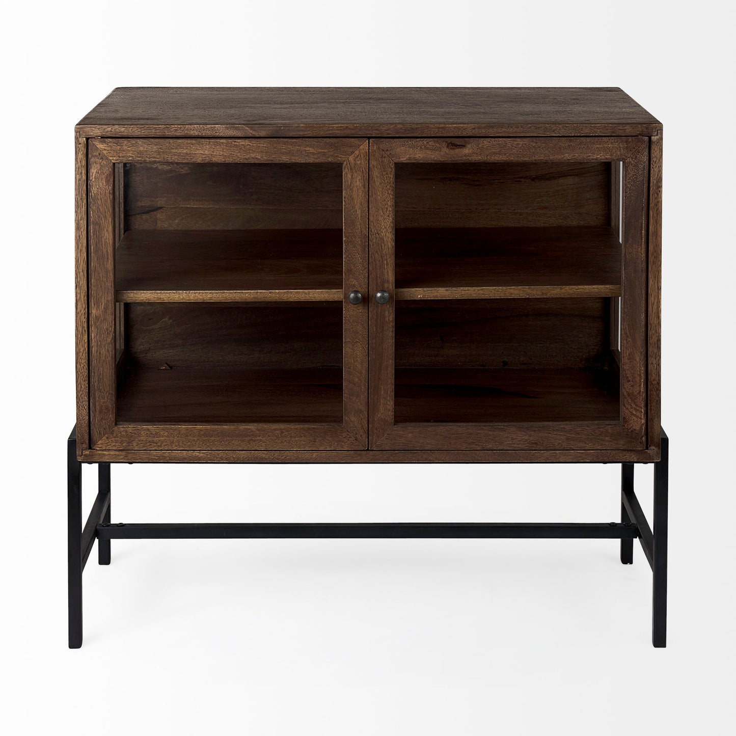 ARELIUS GLASS DOOR ACCENT CABINET