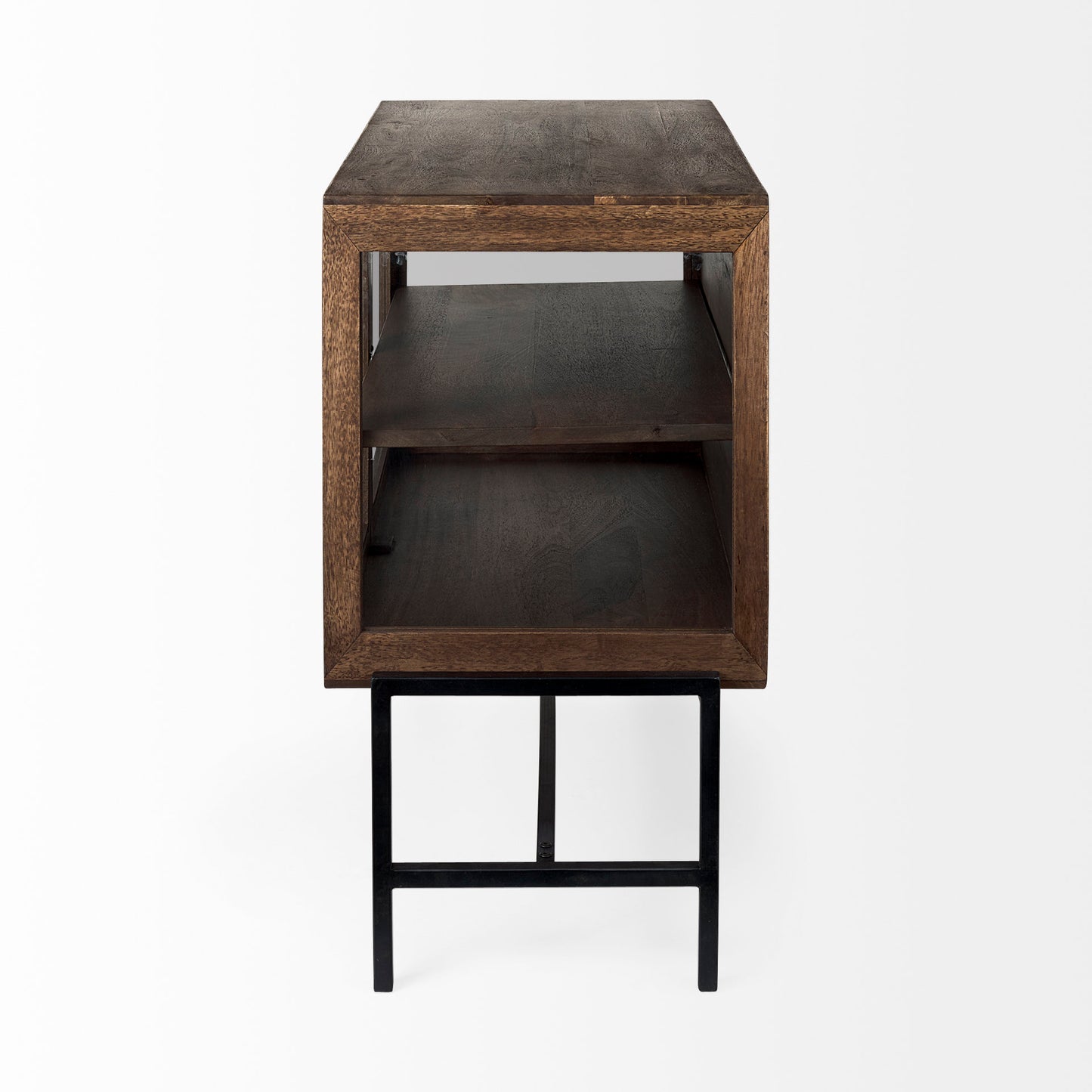ARELIUS GLASS DOOR ACCENT CABINET