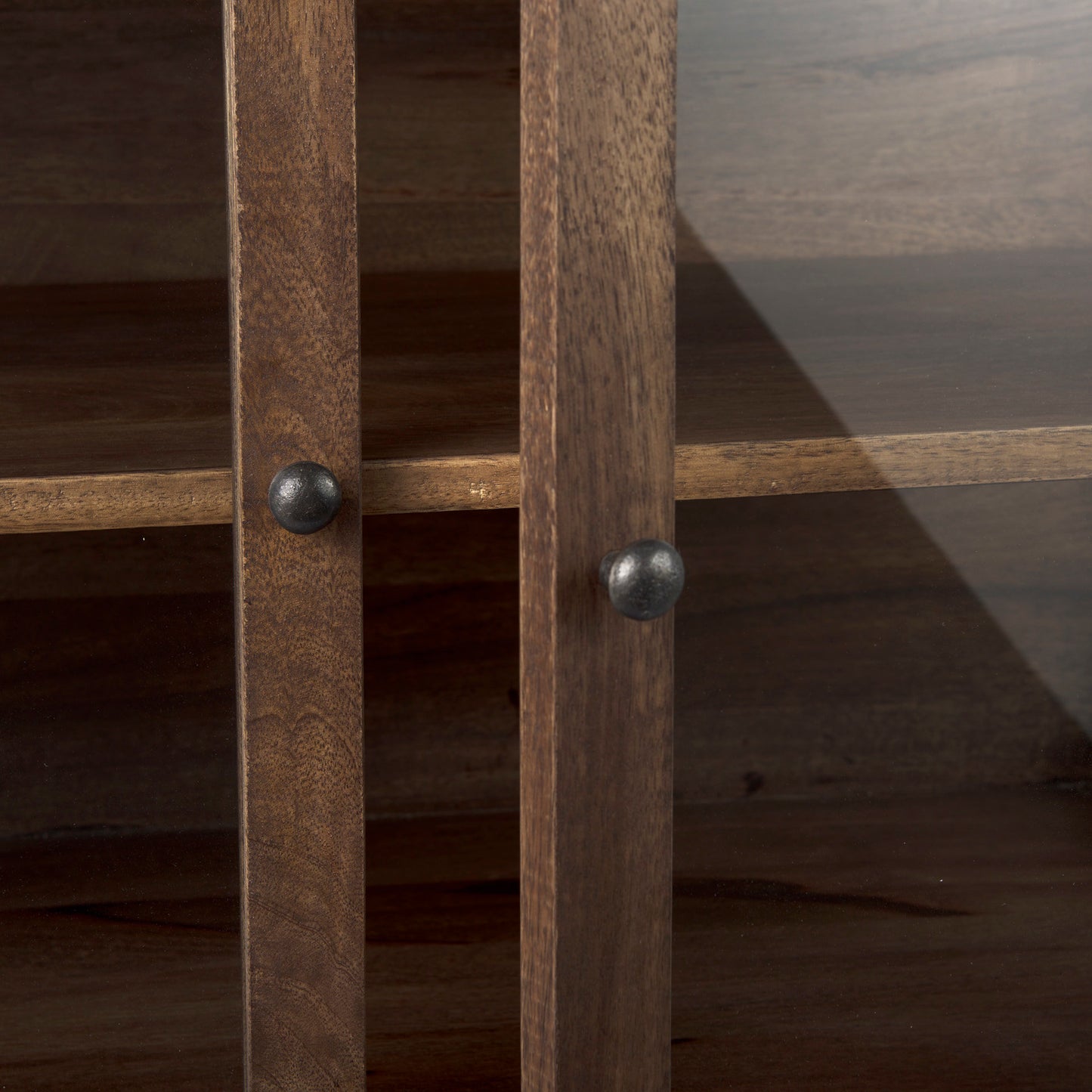 ARELIUS GLASS DOOR ACCENT CABINET