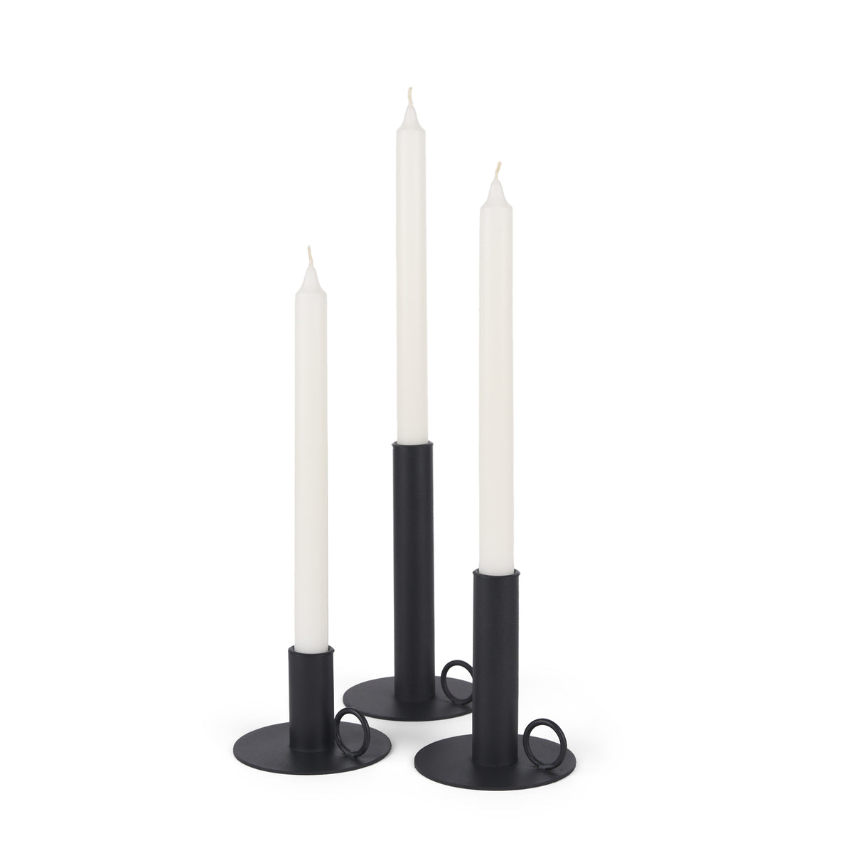 NOIR CANDLE HOLDERS