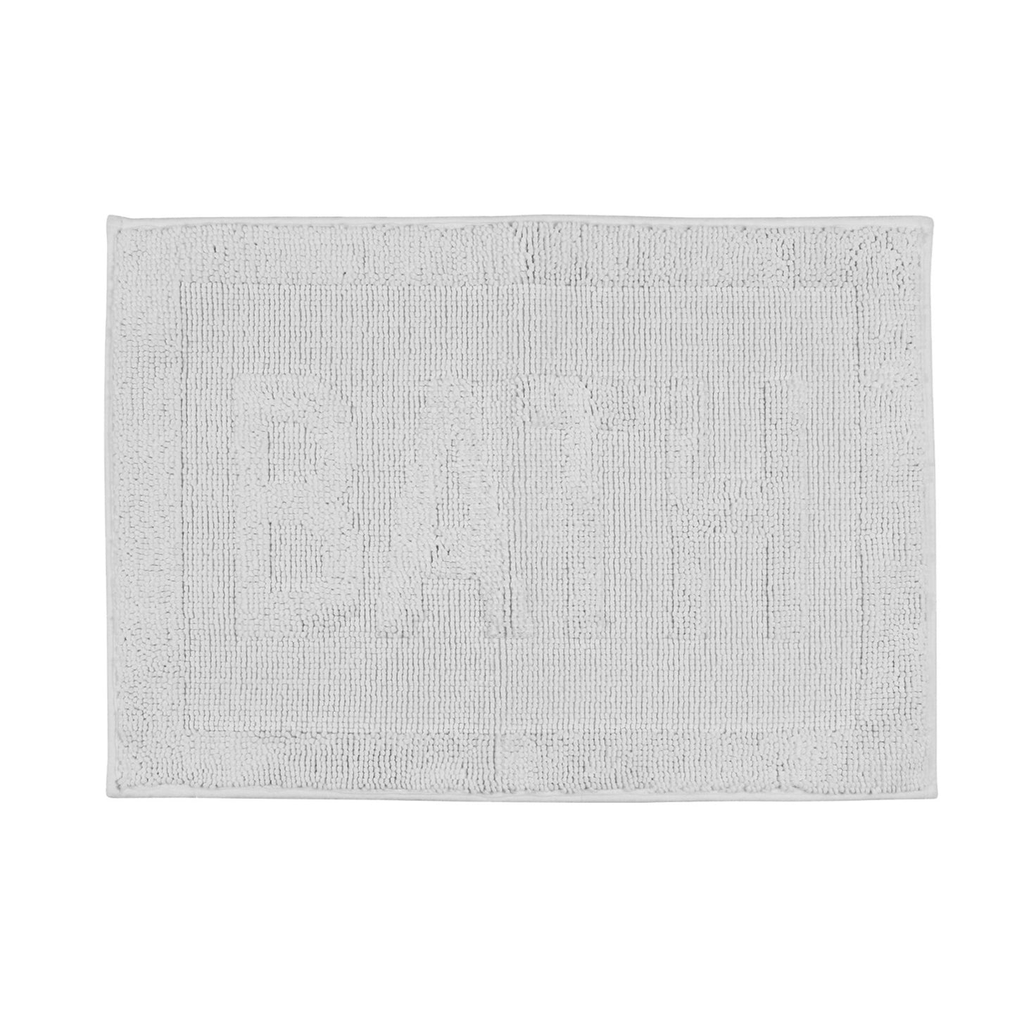 CHENILLE MICROFIBER BATH MAT