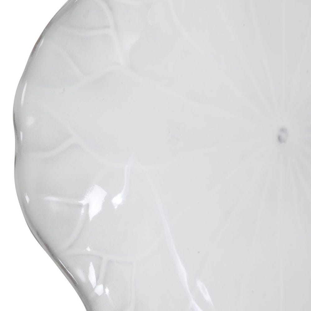 ABELLA CERAMIC WALL DECOR - WHITE S/3