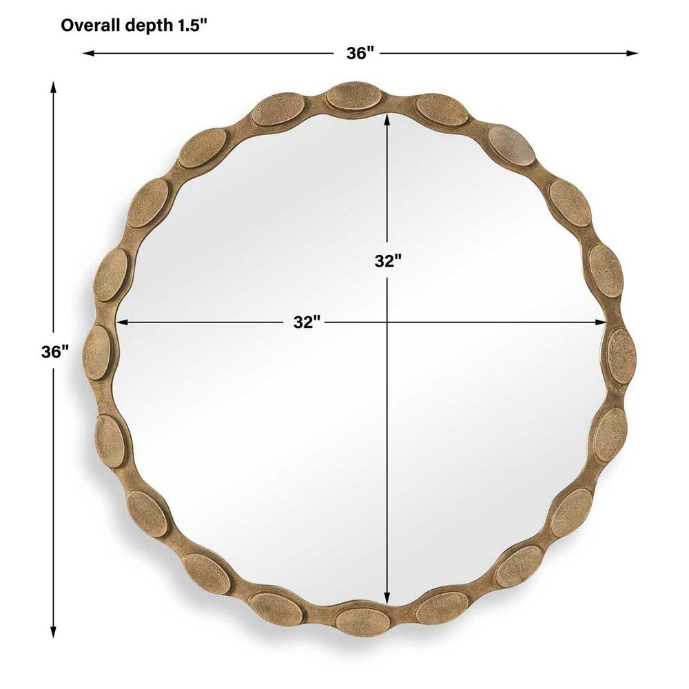 MARIETTA ROUND MIRROR