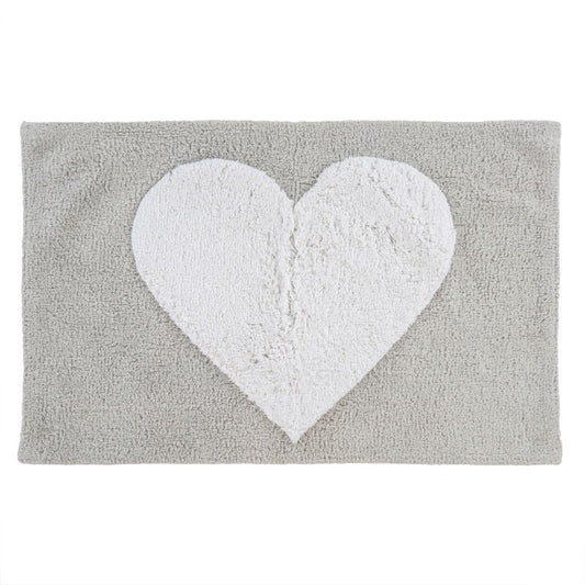 HEART BATH MAT