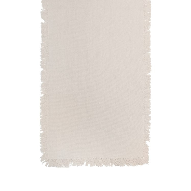SUTTON FRINGE TABLE RUNNER 14 x 72