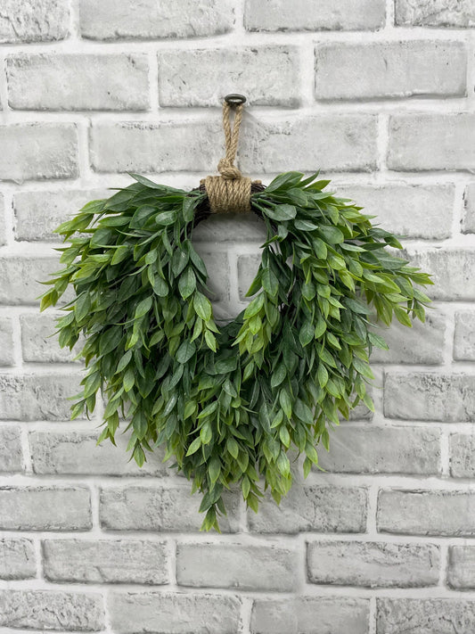 HEART SHAPED RUSCUS WREATH