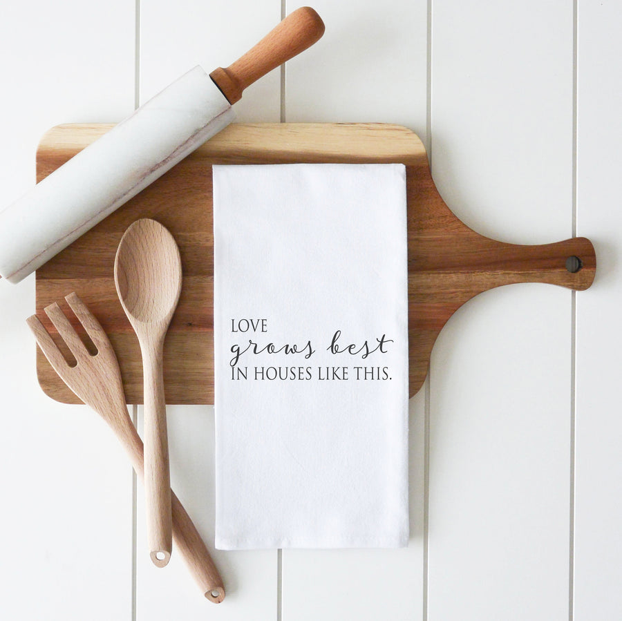 HOUSES LIKE THIS TEA TOWEL