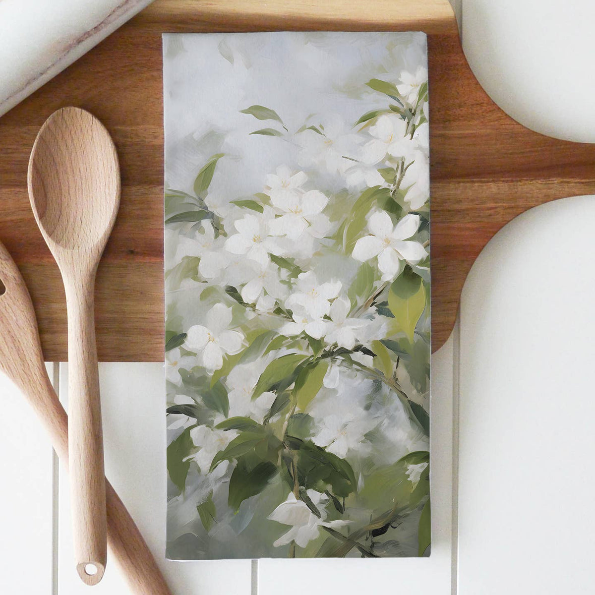 VINTAGE JASMINE TEA TOWEL