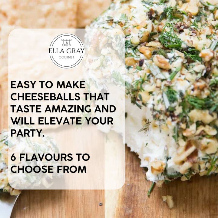 HERB & GARLIC CHEESEBALL DIP