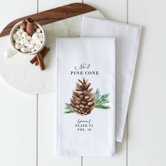 PINECONE TEA TOWEL