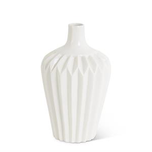 PORCELAIN ACCORDION VASES