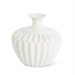 PORCELAIN ACCORDION VASES