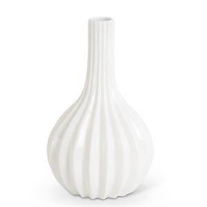 PORCELAIN ACCORDION VASES