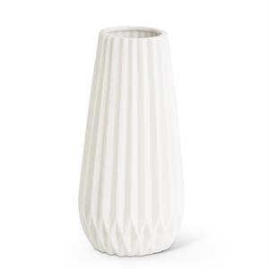 PORCELAIN ACCORDION VASES