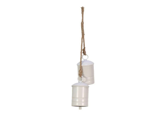 WHITE HANGING BELLS