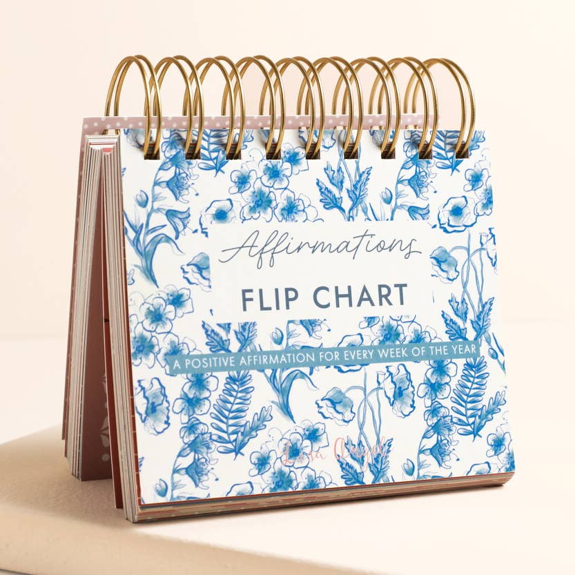 BLUE WILDFLOWER FLIP CHART