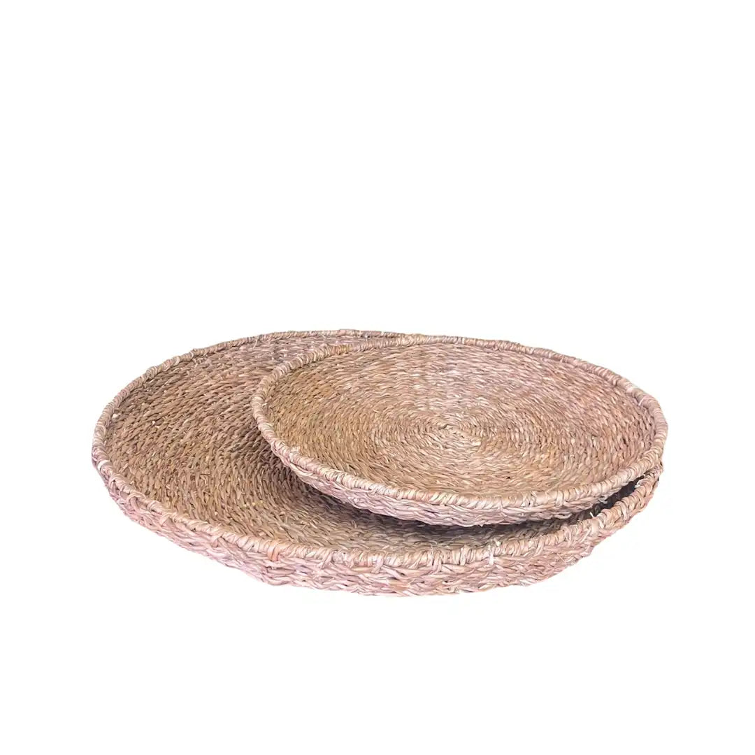 SEAGRASS ROUND TRAY