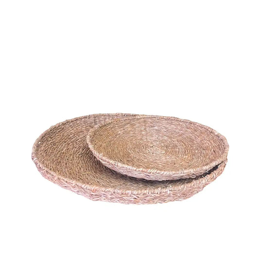 SEAGRASS ROUND TRAY
