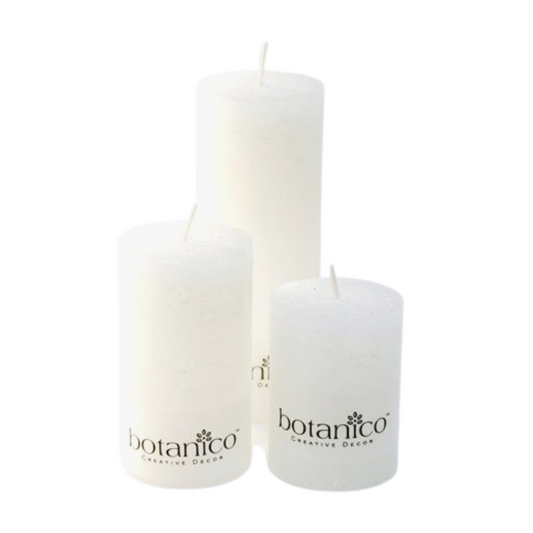 WHITE PILLAR CANDLE