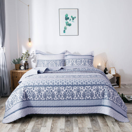 PRINTED FABRIC QUILT SET