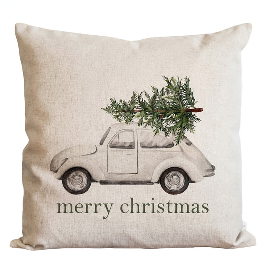 MERRY CHRISTMAS TREE & CAR PILLOW