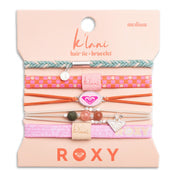 KLANI HAIR TIE & BRACELET - ROXY PINK