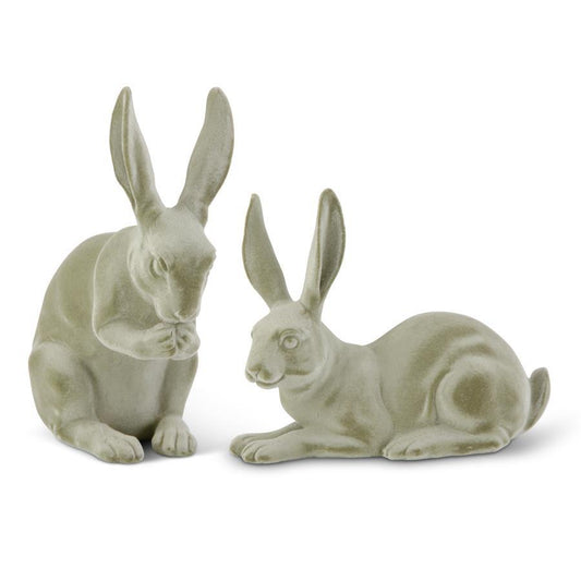 GREEN VELVET BUNNIES