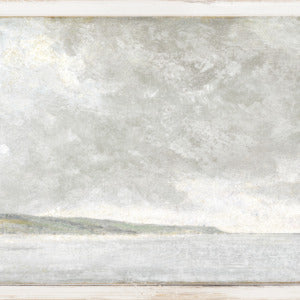 PETITE SCAPES - COASTAL SCENE W/ CLIFFS C. 1814