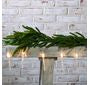 WHITE LED ICICLE STRING LIGHTS