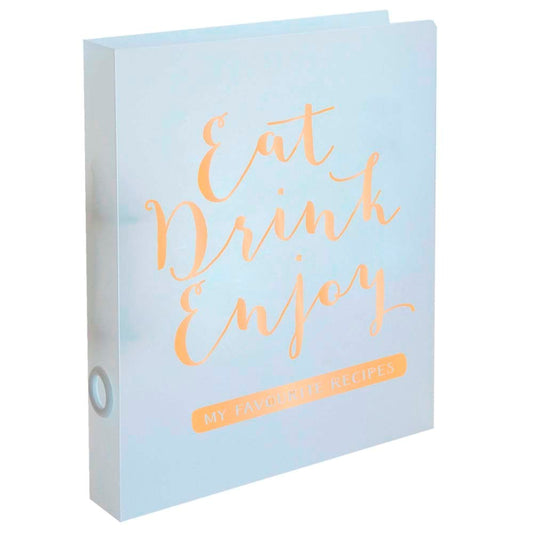 RECIPE FOLDER - EAT DRINK ENJOY