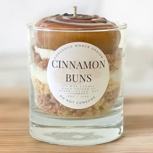 CINNAMON BUN DESSERT CANDLE