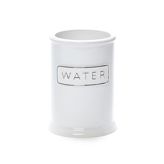 WHITE CERAMIC TUMBLER